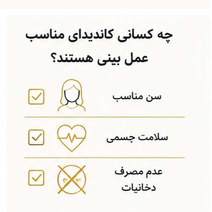 عمل کردن بینی