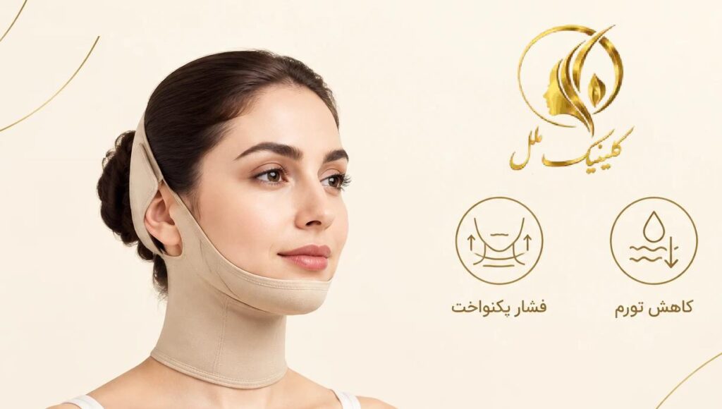 super-contour-double-chin05 تصویر آموزشی مراقبت و استفاده از گن پس از درمان غبغب